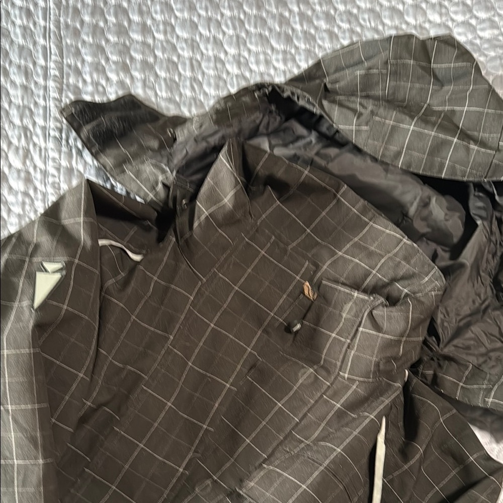 Kerrits Dark Gray Trench Coat - Picture 6 of 6